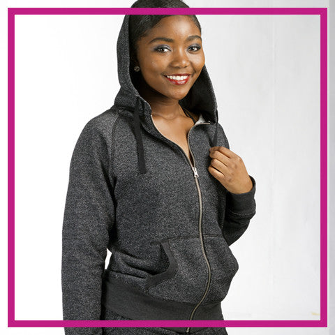 Black best sale sparkle hoodie