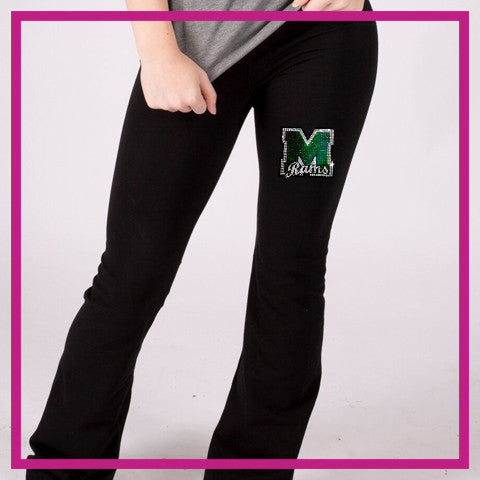 Marshfield Rams Bling Favorite Comfy Sweatshirt with Rhinestone Logo