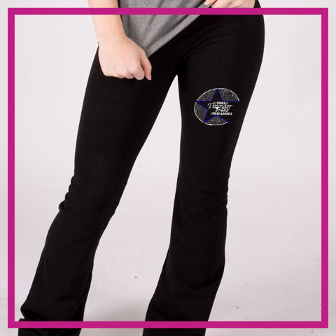 Shore Thunder Starz Cheer and Dance Bling Yoga Pants with