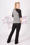 GlitterStarz Bling Basics 3/4 sleeve Sporty Tee