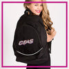 Cheer Factor Rhinestone Backpack with Bling Logo