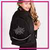 Plus Royalty All-Stars Rhinestone Backpack with Bling Logo