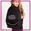 Xplosion Allstars Rhinestone Backpack with Bling Logo