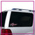 Chippewa Valley Spirit Bling Clingz Window Decal All in Rhinestones