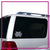Dance FX Bling Clingz Window Decal All in Rhinestones