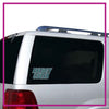 Great Lakes Energy Cheer Bling Clingz Window Decal All in Rhinestones