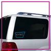 NYTBC Bling Clingz Window Decal All in Rhinestones