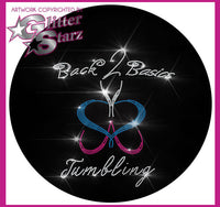 Back2Basics Sparkle Hoodie with Rhinestone Logo