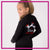 Lisa's Dance Boutique Bling Cadet Jacket with Rhinestone Logo