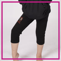 CAPRI-LEGGINGS-Burbank-Flipstars-GlitterStarz-Custom-Rhineston-Capri-Leggings-with-Bling-Team-Logo-Cheerleading-Dance