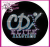 CDX Elite Bling Fleece Jacket with Rhinestone Logo