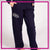 HighPoint Athletics Bling Comfy Sweats with Rhinestone Logo (Navy Pants)