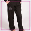 Plus Royalty All-Stars Bling Comfy Sweats with Rhinestone Logo