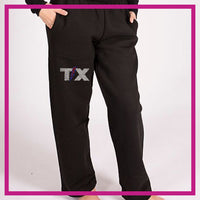 COMFY-SWEATS-texas-thunder-GlitterStarz-Custom-Rhinestone-Bling-Sweatpants-for-Cheerleading-and-Dance