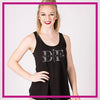 DF Athletics Bling Must Have Tank with Rhinestone Logo