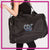 CDX Elite Bling Duffel Bag with Rhinestone Logo