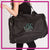 YDA Dance Bling Duffel Bag with Rhinestone Logo