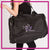 All Star Xtreme Bling Duffel Bag with Rhinestone Logo