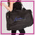 Sapphire Dance Company Bling Duffel Bag with Rhinestone Logo