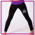 M&M Dance Everyday Essential Leggings with Rhinestone Logo