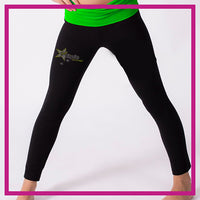 EE-Leggings-Hot-Topic-GlitterStarz-Custom-Rhinestone-Bling-Apparel-Pants-for-Cheerleading-and-Dance-limegreen
