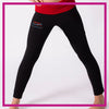 Total Inspiration Athletics Everyday Essential Leggings with Rhinestone Logo