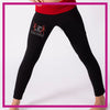 Take the Floor Dance Academy Everyday Essential Leggings with Rhinestone Logo