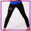 Plus Royalty All-Stars Everyday Essential Leggings with Rhinestone Logo