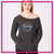 Addison Cowboys Cheer Bling Favorite Comfy Sweatshirt with Rhinestone Logo