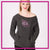 Hilliard Cheer Academy Bling Favorite Comfy Sweatshirt with Rhinestone Logo