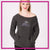 Jerzey Jewelz Bling Favorite Comfy Sweatshirt with Rhinestone Logo