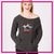 Lisa's Dance Boutique Bling Favorite Comfy Sweatshirt with Rhinestone Logo