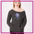 Lomastro Performing Arts Academy Bling Favorite Comfy Sweatshirt with Rhinestone Logo