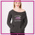 Melissa Marie School of Dance Bling Favorite Comfy Sweatshirt with Rhinestone Logo