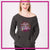 Don't Let Anyone Dull Your Sparkle! Fashion Bling Favorite Comfy Sweatshirt with Rhinestone Logo