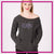 OXA Bling Favorite Comfy Sweatshirt with Rhinestone Logo
