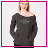 Studio K Bling Favorite Comfy Sweatshirt with Rhinestone Logo