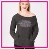 Xplosion Allstars Bling Favorite Comfy Sweatshirt with Rhinestone Logo