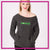 Cheer Valley Vortex Bling Favorite Comfy Sweatshirt with Rhinestone Logo