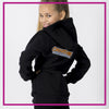 Cheertime Athletics Relaxed  Hoodie with Rhinestone Logo