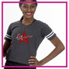 FOOTBALLTshirt-LA-Dance-GlitterStarz-Custom-Bling-Team-Rhinestone-Tshirts