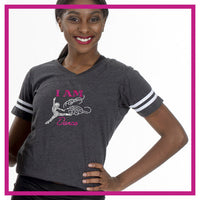 FOOTBALLTshirt-i-am-dance-GlitterStarz-Custom-Bling-Team-Rhinestone-Tshirts