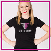 Fitted-Short-Sleeve-Tshirt-fit-factory-GlitterStarz-Custom-Rhinestone-Bling-Apparel-for-Cheer-and-Dance