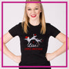 Fitted-Tshirt-lisas-dance-boutique-GlitterStarz-Custom-Rhinestone-Bling-Apparel-for-Cheer-and-Dance