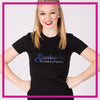 Fitted-Tshirt-sapphire-dance-company-GlitterStarz-Custom-Rhinestone-Bling-Apparel-for-Cheer-and-Dance