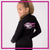 GlitterStarz GlitterGirl Fashion Bling Cadet Jacket with Rhinestone Logo