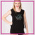 YDA Dance Bling Lace Tank with Rhinestone Logo