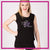 All Star Xtreme Bling Lace Tank with Rhinestone Logo