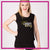 Cheer Envy Bling Lace Tank with Rhinestone Logo