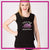 Melissa Marie School of Dance Bling Lace Tank with Rhinestone Logo
